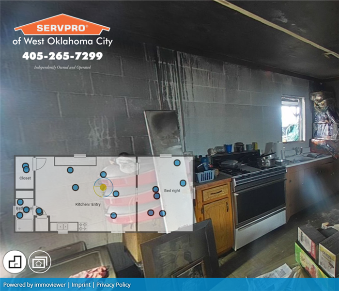 Commercial Fire Soot Damage Restoration in Oklahoma City, Oklahoma