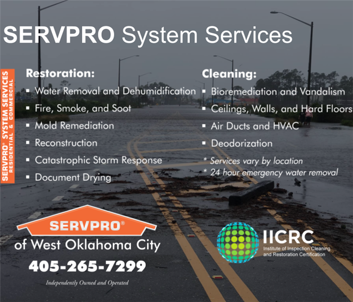 SERVPRO System Services Oklahoma City